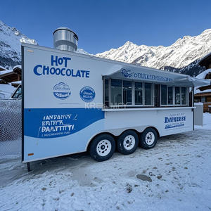 2025 <b>Kitchen</b> Pizza BBQ Fast Trailer Mobile Coffee Equipped Food Truck With DOT CE - Product Image 2