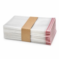 Sacs poly refermables pour l'emballage de vêtements avec une grande transparence sur un carton d'expédition personnalisé