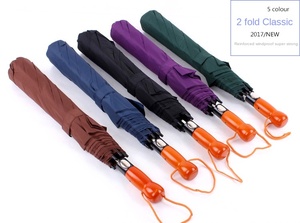 Cross-border Wholesale Super Large Semi-Automatic Classic Pongee Open <b>Umbrella</b> Promotional Folding Business Advertising Golf - Product Image 6