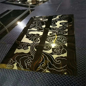 Plaque en acier inoxydable miroir gravée de haute qualité 430 201 <span class=keywords><strong>316L</strong></span> ASTM <span class=keywords><strong>304</strong></span> - Product Image 6