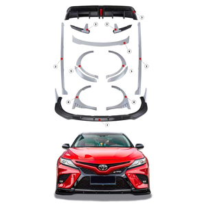 YF Style Wide Body Aero Kit Front Lip Side Skirt Wheel Arch Rear Diffuser Spoiler for 2018+ Toyota <strong>Camry</strong> Exterior <strong>Modification</strong> - Product Image 1