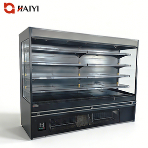 Refrigerador Abierto Multideck para Supermercado, Enfriamiento por Aire, Acero Inoxidable, Descongelación Automática, con Estantes Ajustables - Product Image 1