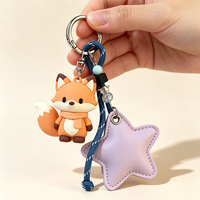 Porte-clés personnalisé en PVC ODM, impression vive 2D 3D, porte-clés personnalisé avec personnage, souvenir d'événement d'entreprise, approvisionnement en gros