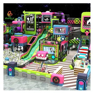 Large Children's game Trampoline Park ball pools CHILD SLIDE Amusement Facilities Soft play equipment indoor playground