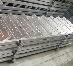 Building Steel Scaffolding Plank Hot <b>Dip</b> Galvanized Construction Scaffolding Metal Scaffold Plank With Hooks - Product Image 3