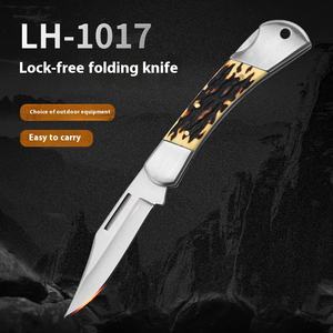 سكين قابل للطي من الفولاذ المقاوم للصدأ محمول للبيع بالجملة من المصنع للدفاع عن النفس والتخييم للبقاء على قيد الحياة - Product Image 2