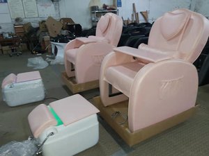 Chaise-lit de pédicure multifonctionnelle rose 2025 – Équipement portable électrique pour lavage des pieds et manucure, idéal pour salon et usage domestique - Product Image 6