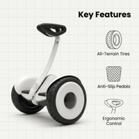 Trottinette électrique à deux roues auto-équilibrante intelligente avec moteur sans balais de haute qualité pour adultes et adolescents
