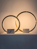 Lampe de table E27 de luxe moderne pour le hall de l'hôtel, le salon, la chambre à coucher et le décor de lit, alimentation 5W CA