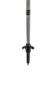 Bastón de Senderismo de Aluminio Ligero, Portátil, Ajustable, Moderno, de 3 Secciones, con Mango Largo y Punta de Acero de Tungsteno, Resistente hasta 150 lb - Product Image 4