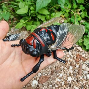 Jouet insecte réaliste en forme de <span class=keywords><strong>scarabée</strong></span> électroplaqué avec chaîne, modèle éducatif pour enfants, cadeau - Product Image 6