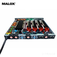 MALOX DSP32K4 Amplificateur de puissance professionnel actif en aluminium 8 canaux 4CHx2000W 8 Ohm avec prise universelle pour scène extérieure et concerts audio professionnels