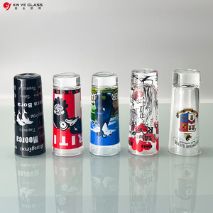 Đồ Uống Ngắn Giá Rẻ Thiết Kế Sáng Tạo 2Oz Cốc Rượu Thiết Kế Logo In Trong Suốt Để Đựng Rượu Ly Bắn Bóng Cao - Product Image 5