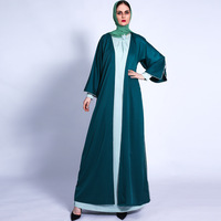 Nouvelle Arrivée - Robe Longue Kimono Style Mode Ample et Ouverte, Vêtement Islamique avec Boutons aux Poignets, Robe Musulmane pour Femmes