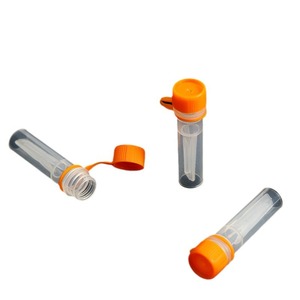 Yuan Yi 0.5ml Cryogenic <b>Tube</b> <b>Plastic</b> Screw Cap Disposable Sampling Extraction <b>Tube</b> For Lab Use - Product Image 4