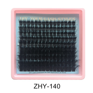 Grupos <span class=keywords><strong>de</strong></span> <span class=keywords><strong>Pestañas</strong></span> Gruesas Personalizadas con Logotipo, 60D 120D 160D 180D, 10-18 mm, <span class=keywords><strong>Pestañas</strong></span> Individuales con Efecto Wispy, Mega Volumen, Extensiones <span class=keywords><strong>de</strong></span> <span class=keywords><strong>Pestañas</strong></span> en Grupo D - Product Image 6