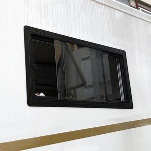 Fenêtre coulissante multifonction en alliage d'aluminium MAYGOOD pour caravanes, camping-cars et remorques, 1100x450mm, avec découpe d'angle à angle droit, pare-soleil - Product Image 3