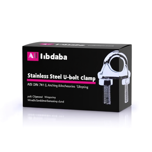 Ttake Stainless Steel <b>U</b>-Bolt <b>Clamp</b> AISI 316 DIN 741 Lifting And Anchoring Accessories - Product Image 2