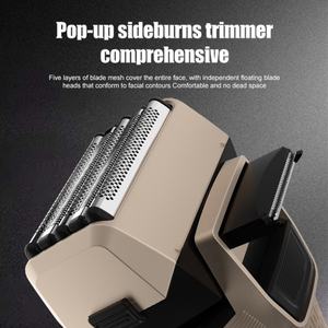 Afeitadora Eléctrica de Láminas para Hombre, Inalámbrica Recargable con Recortador Desplegable, Recortador de Precisión de Cinco Cuchillas, Carga USB-C - Product Image 5