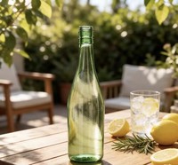 Bouteille en verre Sishang 500 ml avec bec verseur en soie, emballage personnalisé, vente directe, conteneur de vin haut de gamme, durable et élégant