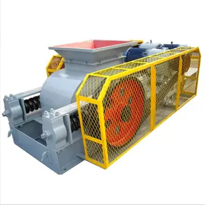 Kosten günstige und effiziente Bergbau-Metallurgie Bauxit Phosphat Rock Twinroll Crusher Kopfstein pflaster Moire Stone Sanding Machine