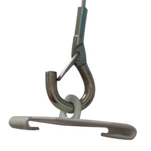 คลิปหนีบสายไฟแบบ T-Bar ปรับแต่งได้ สำหรับติดตั้งไฟบนเพดานแบบกริด คลิปหนีบสายไฟแบบ T-Clip สำหรับรางไฟบนเพดาน - Product Image 5