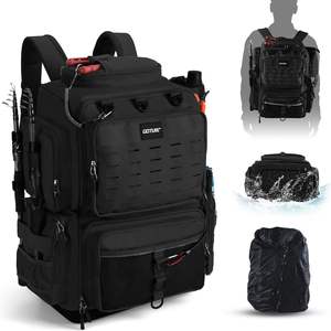 Free sample <b>Fishing</b> Sling Tackle Bag with 3600 Tackle Trays, DIY Logos <b>Fishing</b> Backpack with <b>Rod</b> Holder Sling Bag - Product Image 5