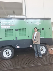 Compresor de tornillo de motor diésel Kaishan, compresor de aire de tornillo diésel estacionario de alta capacidad de/23G - Product Image 4