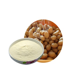 Extrait de natto sauvage poudre de nattokinase supplément à base de plantes naturelles dans le vide du tambour et l'emballage de récipient en plastique - Product Image 1