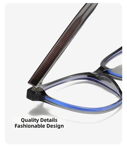 Nuevas Gafas Cuadradas Modernas con Protección Anti-Luz <span class=keywords><strong>Azul</strong></span>, Unisex, Monturas Transparentes de PC <span class=keywords><strong>Retro</strong></span>, Montura de Gafas Anti-Luz <span class=keywords><strong>Azul</strong></span> - Product Image 3