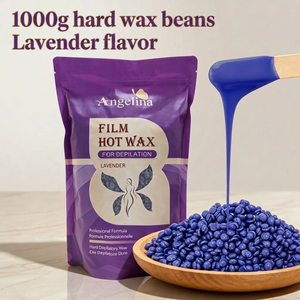 Vente en gros 500g Haricots de cire dure Formule traditionnelle de haute qualité pour femmes Jambes et corps Perles de cire - Product Image 1