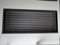 Moustiquaire de fenêtre en alliage d'aluminium, pliable et rétractable, à glissière horizontale, pour usine