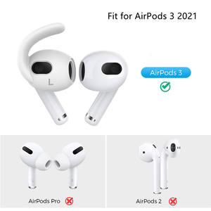 Crochet d'oreille <span class=keywords><strong>Airpods</strong></span> 3, en silicone, anti-perte, paire <span class=keywords><strong>de</strong></span> crochets auriculaires, anti-chute, tendance - Product Image 3