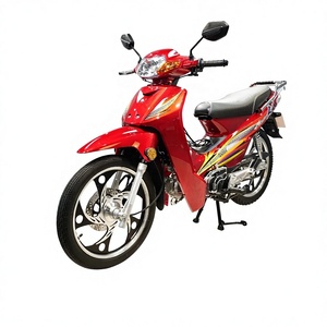 Vente en gros de motos Underbone de type C100 de 50cc à 125cc pour le Brésil |   Moteur à couple élevé avec jantes en acier renforcé et autocollants personnalisés - Product Image 3