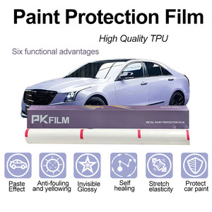 高光透明7.5密耳8.5密耳油漆保护膜防紫外线防刮擦即时自愈彩色汽车TPU PPF薄膜 - Product Image 6