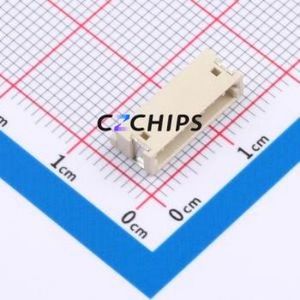 HCZZ0323-7 Wire-to-Board Pin Header SMD,P=1.5mm,Horizontal Mount Connector 1x7P 1.5mm Horizontal Mount ZH - Product Image 1