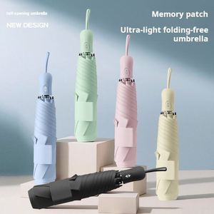 Parapluie Automatique Ultra Léger LM-H, Meilleure Vente, Protection UPF50+, Pliage Rapide en 3 Sections, Parapluie Classique en Tissu Pongee pour le Voyage - Product Image 2