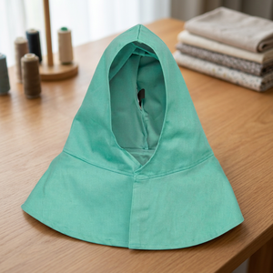 Casque intégral à assombrissement automatique de couleur turquoise JNA GROUP avec isolation thermique pour la construction et le soudage - Product Image 6