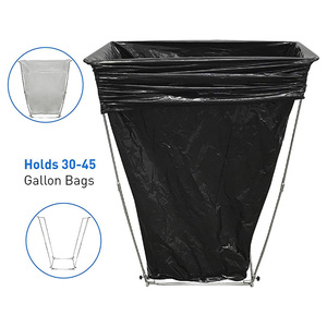Supporto Pieghevole in <span class=keywords><strong>Metallo</strong></span> per Sacchi della Spazzatura, Telaio Portatile per Sacchi della Spazzatura da Esterno - Product Image 5