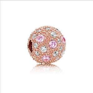 Panjia marguerite <span class=keywords><strong>perles</strong></span> argent S925 bracelet boucle de fixation anti-dérapant anti-accessoires bricolage étoile lettre couronne positionnement fermoir - Product Image 4