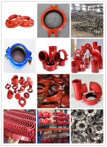 Rãnh cơ khí chéo với chủ đề bspt cho hệ thống đường ống phòng cháy chữa cháy - Product Image 2