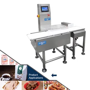 Pacote automático pesando classificação peso verificar máquina Checkweigher com sistema inteligente peso