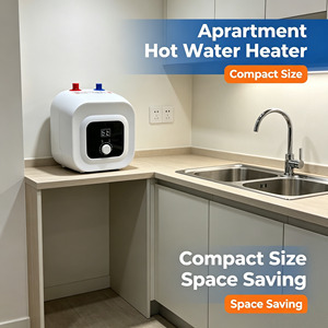 Calentador de Agua Eléctrico de 10L, Mini Calentador de Agua Eléctrico con Pantalla Digital, para Debajo del <span class=keywords><strong>Fregadero</strong></span> de la Cocina - Product Image 3