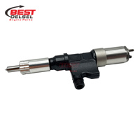 Inyector de Combustible Common Rail 295050-1401 8-98238463-1, Inyector Compatible con ISUZU 4HK1 6HK1, Boquilla de Inyección Diésel 295050-1401
