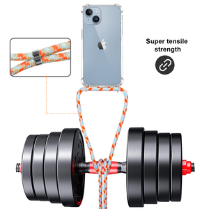 กันกระแทกTPU Cross Bodyสายคล้องโทรศัพท์สําหรับ<span class=keywords><strong>Iphone</strong></span> 15 14 13 12 11 Pro Max X <span class=keywords><strong>XS</strong></span> XR 7 8 Plus SE - Product Image 2