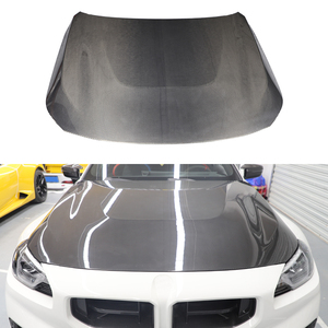Accesorios de Modificación para Automóviles 2022-2025, Parachoques Delantero OEM, Capó de Fibra de Carbono, Accesorios para Capó de Motor para BMW M2 G42 G87 - Product Image 1