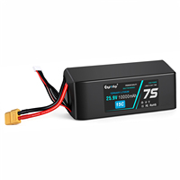 Baterai LiPo OEM 10000mAh 7S 25.9V 15C 800 Siklus Daya Tahan Tinggi untuk Peralatan Medis dan Perkakas Listrik, Katoda LiNiMnCoO2, Konektor XT90