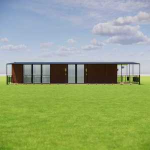 40ft mở rộng <span class=keywords><strong>container</strong></span> nhà tiền chế 2-5 phòng ngủ ánh sáng thép Modular nhà cho khách sạn - Product Image 2