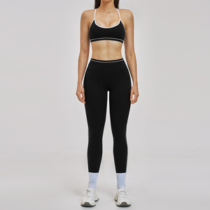 PASUXI 2026 Nuovo Completo da Yoga da <span class=keywords><strong>Donna</strong></span> 2 Pezzi Abbigliamento Sportivo Fitness Top a Maniche Lunghe con Zip e Leggings da <span class=keywords><strong>Palestra</strong></span> a Vita Alta per Allenamento - Product Image 5