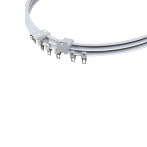 Diy de <span class=keywords><strong>curtain</strong></span> rail de mostrar la cortina y flexibles de <span class=keywords><strong>pvc</strong></span> tubo - Product Image 2